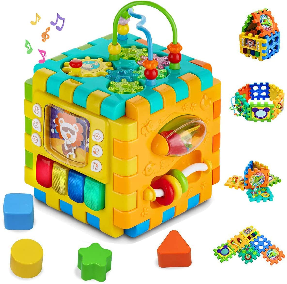 PlayScape™ 6-in-1 Interactive Learning & Activity Cube