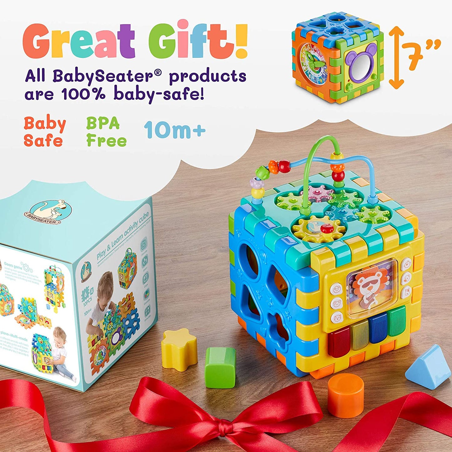 PlayScape™ 6-in-1 Interactive Learning & Activity Cube