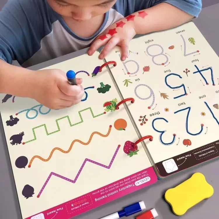 ScribblePen™: Dry Erase Markers for Kids (10 Pack)