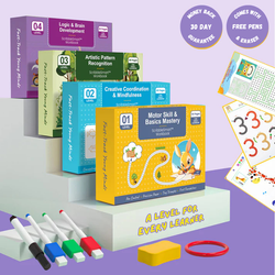 ScribbleSmart™ Workbook: Fast-Track Young Minds