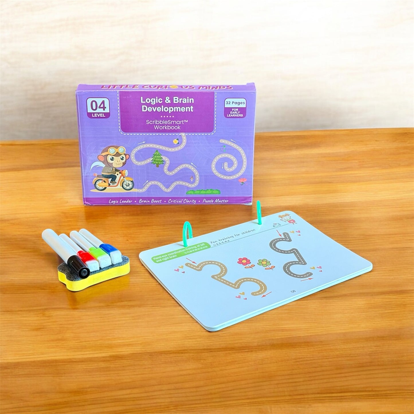 ScribbleSmart™ Workbook: Fast-Track Young Minds