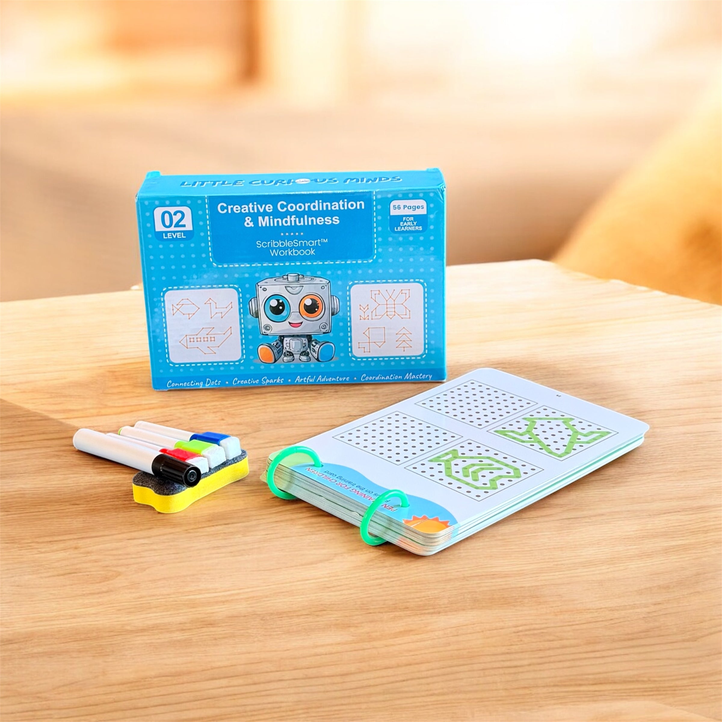 ScribbleSmart™ Workbook: Fast-Track Young Minds – Little Curious Minds